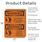 Signmission Safety Culture Sign, 12 in Width, Aluminum, Rectangle, Bilingual OS-2PACK-WS-A-1218-L-12537 - alternate 6